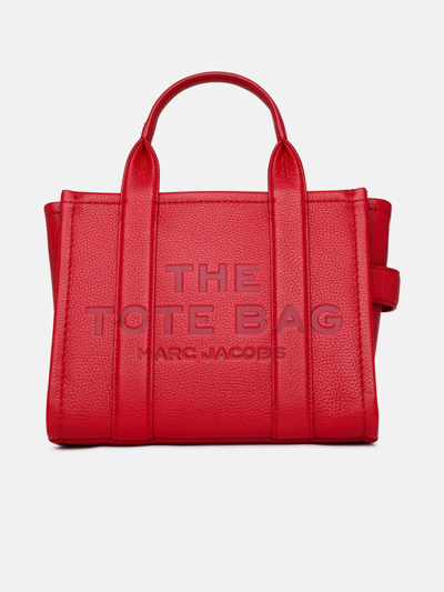 Shop Marc Jacobs (the) Borsa The Mini Tote Pelle In Red