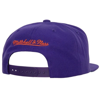 Mitchell & Ness Men's  Purple Phoenix Suns Champ Stack Snapback Hat In Purple