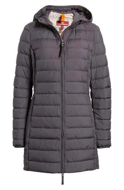 Shop Parajumpers Irene 600-fill-power Down Puffer Jacket In Phantom