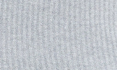 Shop French Connection Vhari Babysoft Rib Sweater Minidress In Light Grey Melange