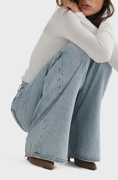 Rag & Bone Featherweight Sofie Wide-leg Jeans In Kierra