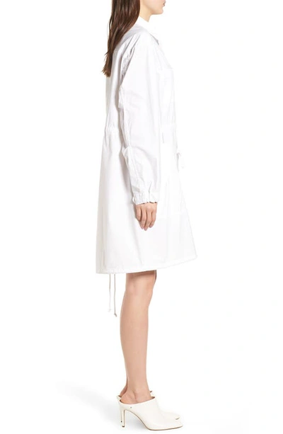 Shop Ag Pause Parka Dress In True White