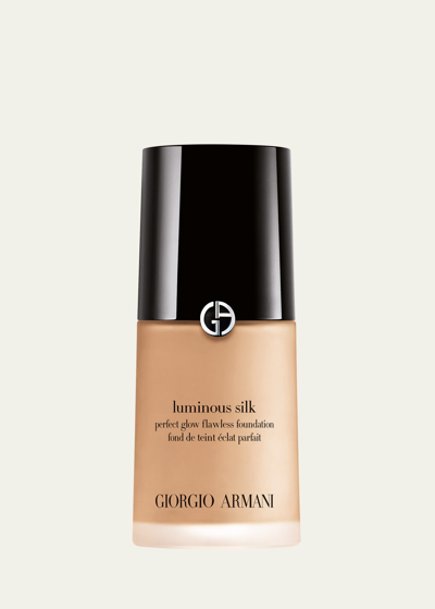 Shop Armani Beauty Luminous Silk Perfect Glow Flawless Oil-free Foundation In 5.1 Ligt Med/pink