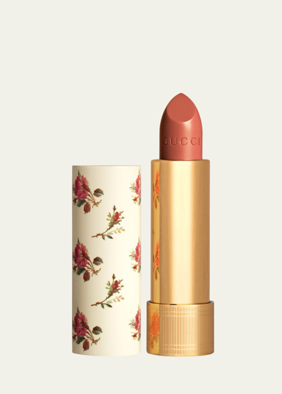 Shop Gucci Rouge &#224 L&#232vres Voile Lipstick In 206 Katrin Sand