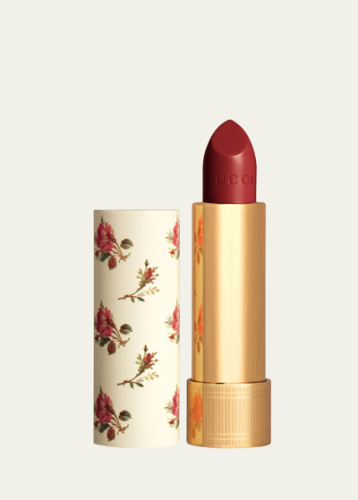 Shop Gucci Rouge &#224 L&#232vres Voile Lipstick In 508 Diana Amber