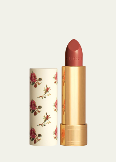 Shop Gucci Rouge &#224 L&#232vres Voile Lipstick In 201 Painted Veil