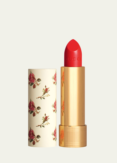 Shop Gucci Rouge &#224 L&#232vres Voile Lipstick In 301 Mae Coral