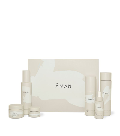 Shop Aman Essential Skin Daily Routine Gift Set In Multi
