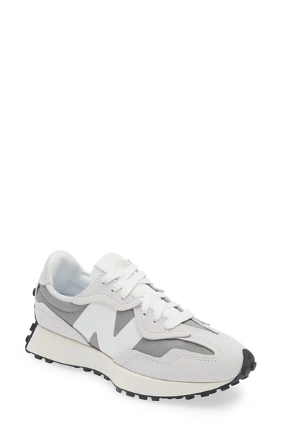 Shop New Balance Gender Inclusive 327 Sneaker In Grey/ White
