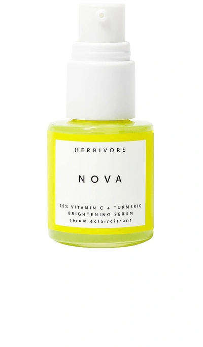 Shop Herbivore Botanicals Nova Mini 15% Vitamin C + Turmeric Brightening Serum In N,a