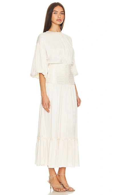 Shop Bytimo Maxi Dress In Off White
