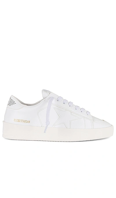 Shop Golden Goose Stardan Sneaker In Optic White