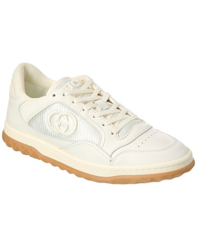 Shop Gucci Mac80 Leather Sneaker In White