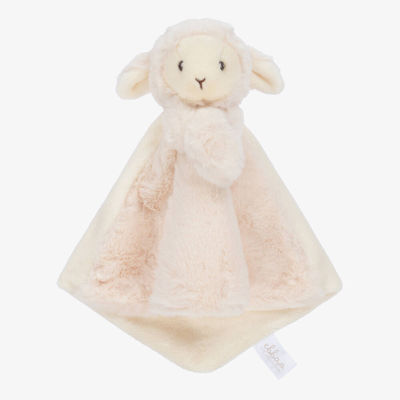 Shop Aurora Ivory Lamb Baby Comforter (28 Cm)