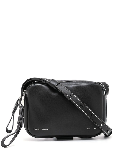 Shop Proenza Schouler White Label Watts Leather Camera Bag In Black  