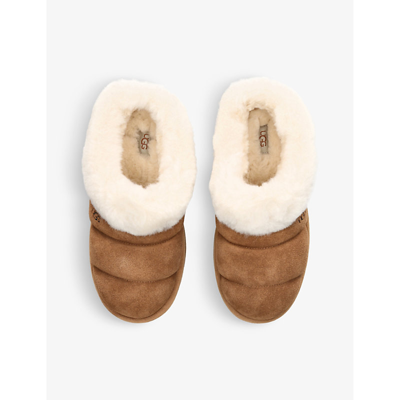 Ugg Tazzlita Shearling-lined Slippers In Tan