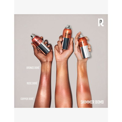 Rabanne Copper Dore Shimmer Bomb Face And Body Spray-on Glitters In Copper Dore