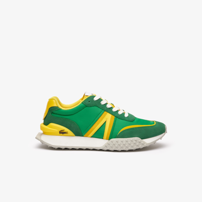 Shop Lacoste Menâs L-spin Deluxe Sneakers - 12.5 In Green