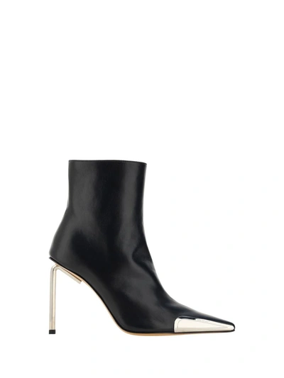 Shop Off-white Boots In Black Silv