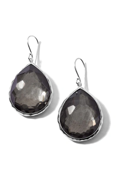 Shop Ippolita Large Rock Candy® Teardrop Earrings In Silver