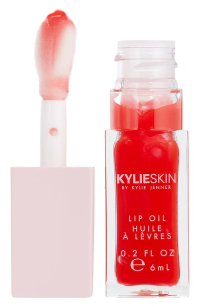 Shop Kylie Skin Lip Oil In Pomegranate