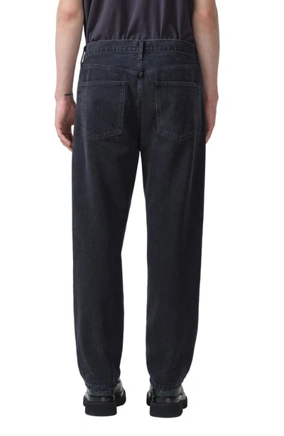 Shop Agolde '90s Organic Cotton Straight Leg Jeans In Tar