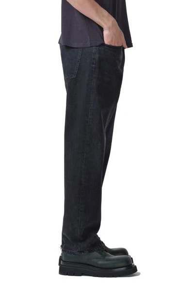Shop Agolde '90s Organic Cotton Straight Leg Jeans In Tar