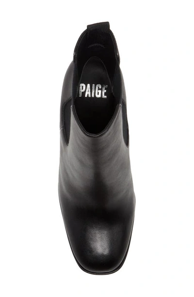 Shop Paige Kyra Platform Chelsea Boot In Black