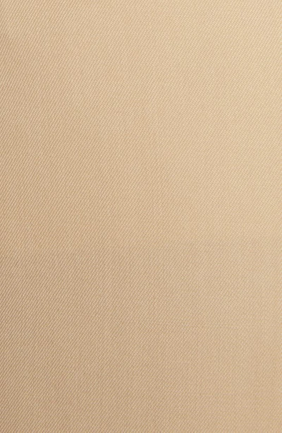 Golden Goose Pleated Wide-leg Wool Pants In Sand