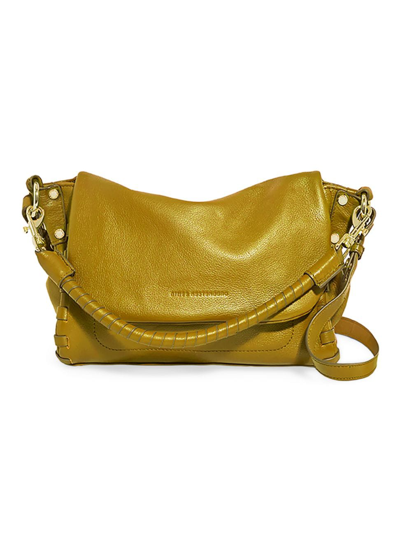 Shop Aimee Kestenberg Women's Zen Leather Convertible Crossbody Bag In Cumin