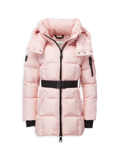 Shop Sam Little Girl's & Girl's Matte Soho Down Jacket In Matte Fiji