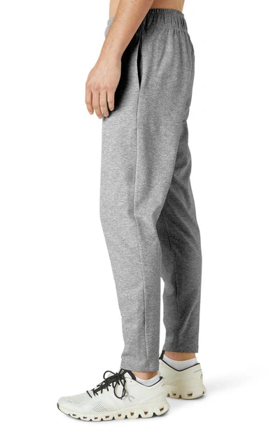 Shop Beyond Yoga Take It Easy Athletic Pants In Silver Mist