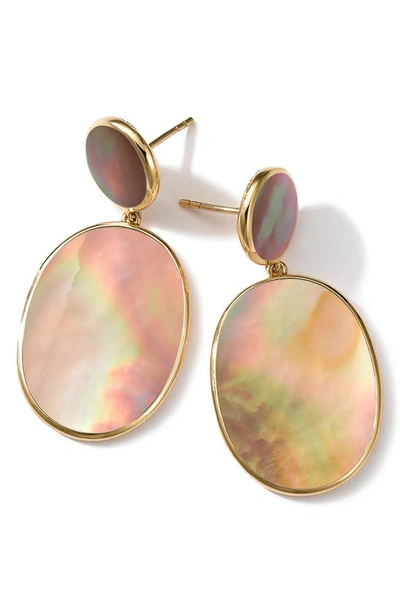 Shop Ippolita Polished Rock Candy Drop Earrings In Gold