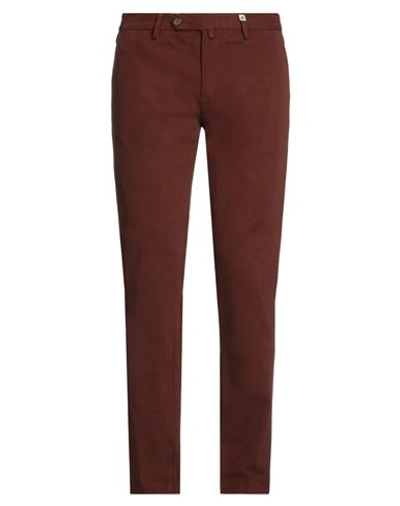 Myths Man Pants Brown Size 32 Modal, Cotton, Elastane In Brown