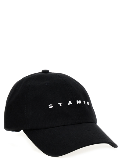 Shop Stampd Logo Embroidery Cap Hats Black