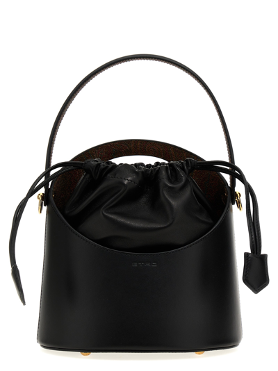 Shop Etro Saturno Crossbody Bags Black