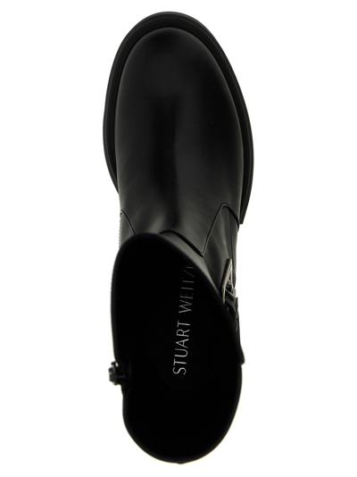 Shop Stuart Weitzman Soho Boots, Ankle Boots Black