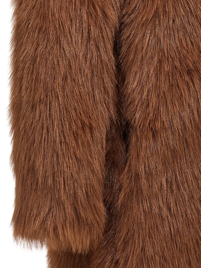 Shop Pinko Cattivik Fur Brown