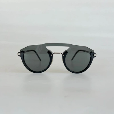 Pre-owned Dior Unisex Christian  Futuristic Geometric Sunglasses