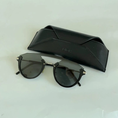 Pre-owned Dior Unisex Christian  Futuristic Geometric Sunglasses