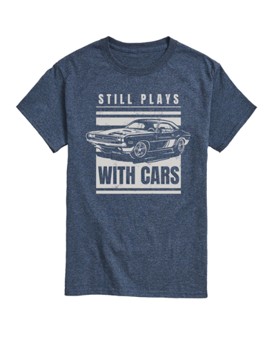 Shop Airwaves Men's Still Play With Cars Short Sleeve T-shirt In Blue