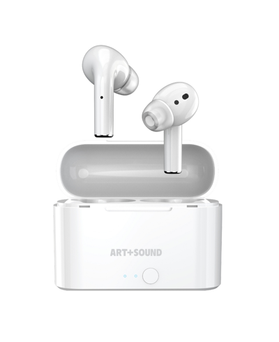 Shop Art+sound True Wireless Earbuds In White