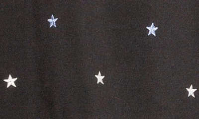 Shop Pj Salvage Retro Star Fleece Pajamas In Black