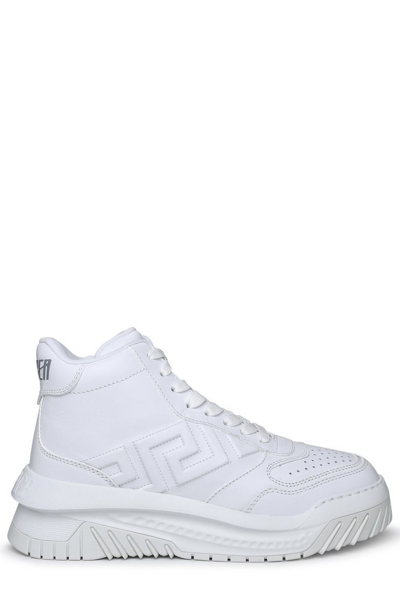 Shop Versace Odissea High In White