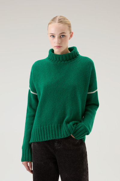 Shop Woolrich Women Kelly Green Size Xs