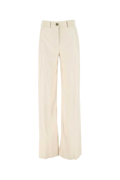 Shop Msgm Pants In White