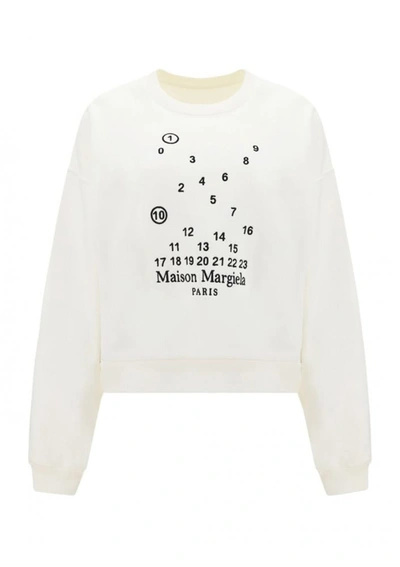 Shop Maison Margiela Sweatshirt In 101