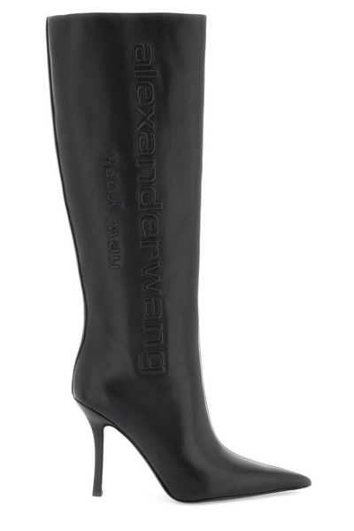 Shop Alexander Wang Delphine Tall Boots In Black