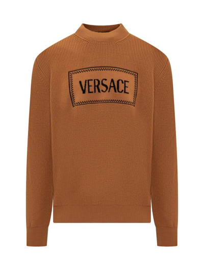 Shop Versace 90s Vintage In Brown