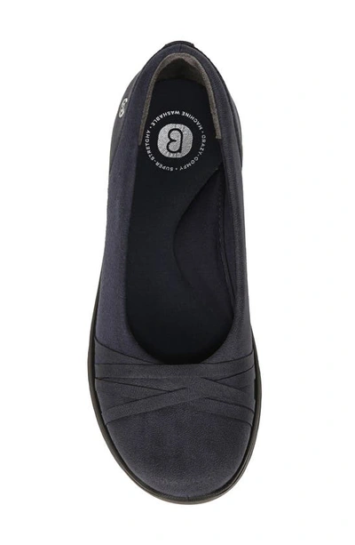 Shop Bzees Goody Slip-on Shoe In Navy